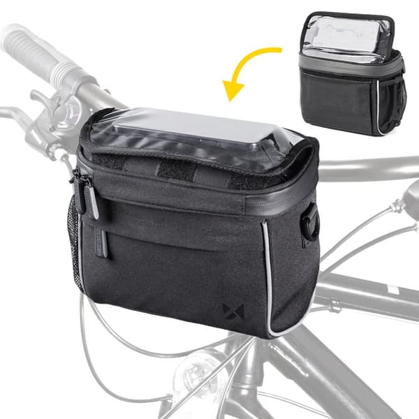 Wozinsky cykelstyr Väska WBHBB-01 4L - Svart