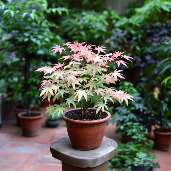 Japansk lönn - Acer palmatum 'Taylor' - Höjd 50-60cm - ⌀19cm