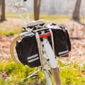 Miniatyrbild 4 av 4: Forever Outdoor Dubbel Cykelväska för Bärare - Svart