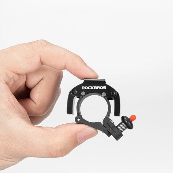 Rockbros Cykel Ring klocka Form C - Svart