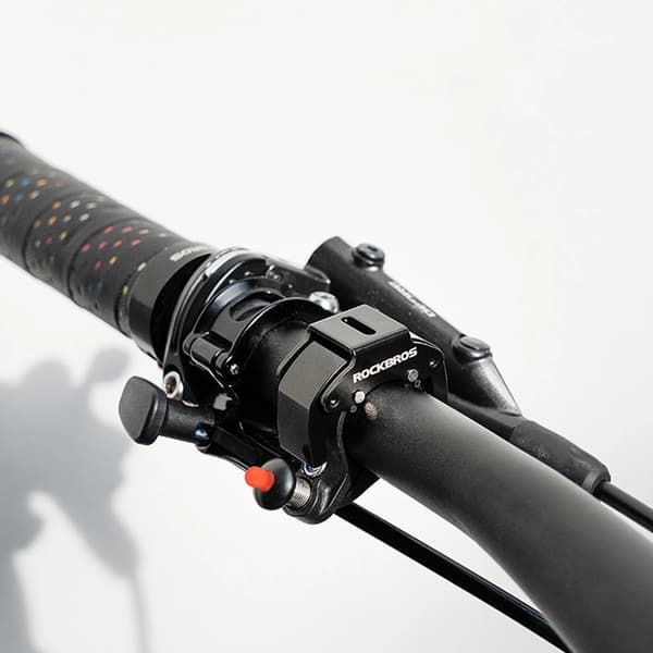 Rockbros Cykel Ring klocka Form C - Svart