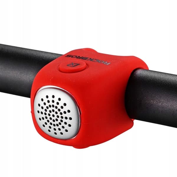 Rockbros Elektronisk Cykel Ring klocka - Röd
