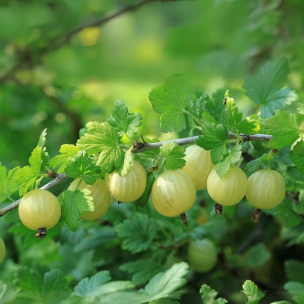 Stikkelsbær - 3 stk - Ribes uva- crispa - Højde 25-40cm - ⌀9cm