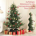 Miniatyrbillede 4 af 9: Kunstig Juletræ, 157x180 cm, Grøn
