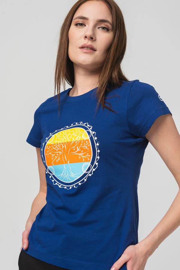 TRICOU  ROATA FAMILIE FEMEI  ROYAL BLUE-