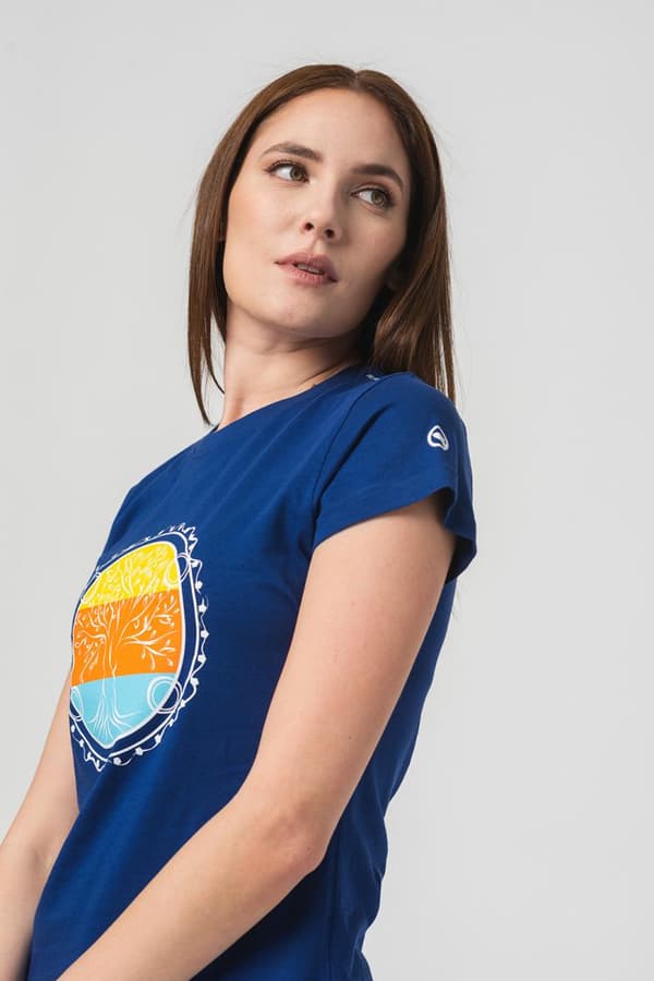 TRICOU  ROATA FAMILIE FEMEI  ROYAL BLUE-