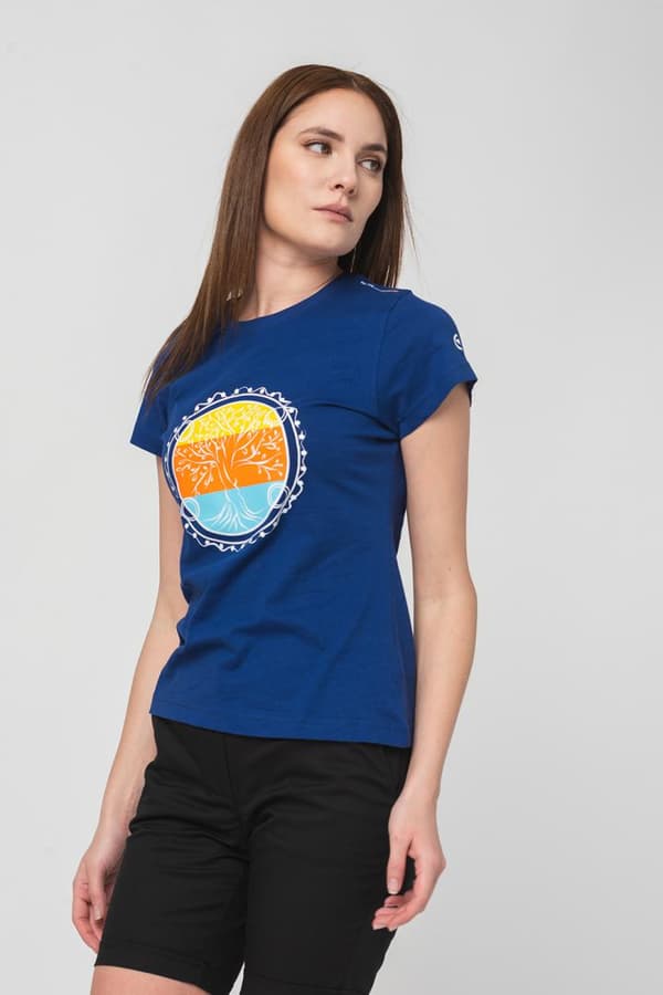 TRICOU  ROATA FAMILIE FEMEI  ROYAL BLUE-