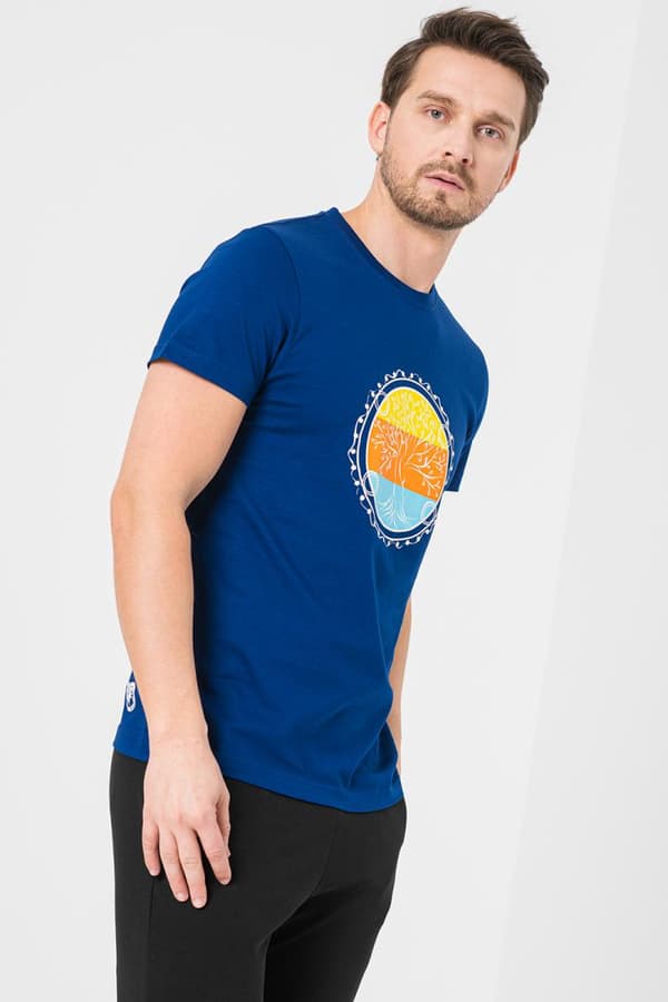 TRICOU  ROATA FAMILIE BARBATI   ROYAL BL
