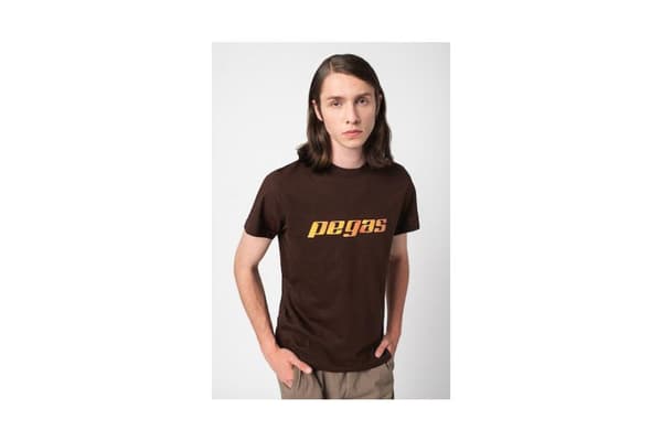 TRICOU  LOGO ORANGE BARBATI   COFFEE-XXL