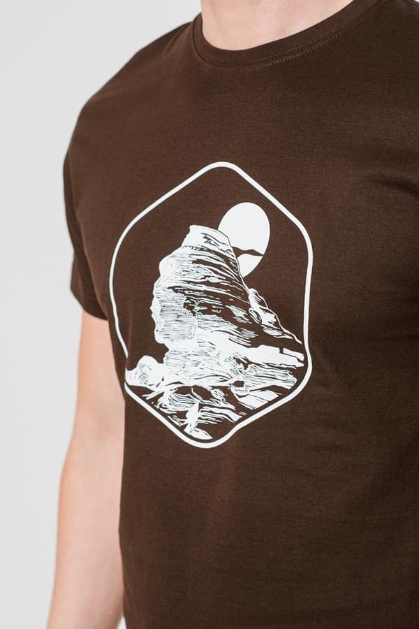 TRICOU CASUAL SFINX BARBATI COFFEE-XXL