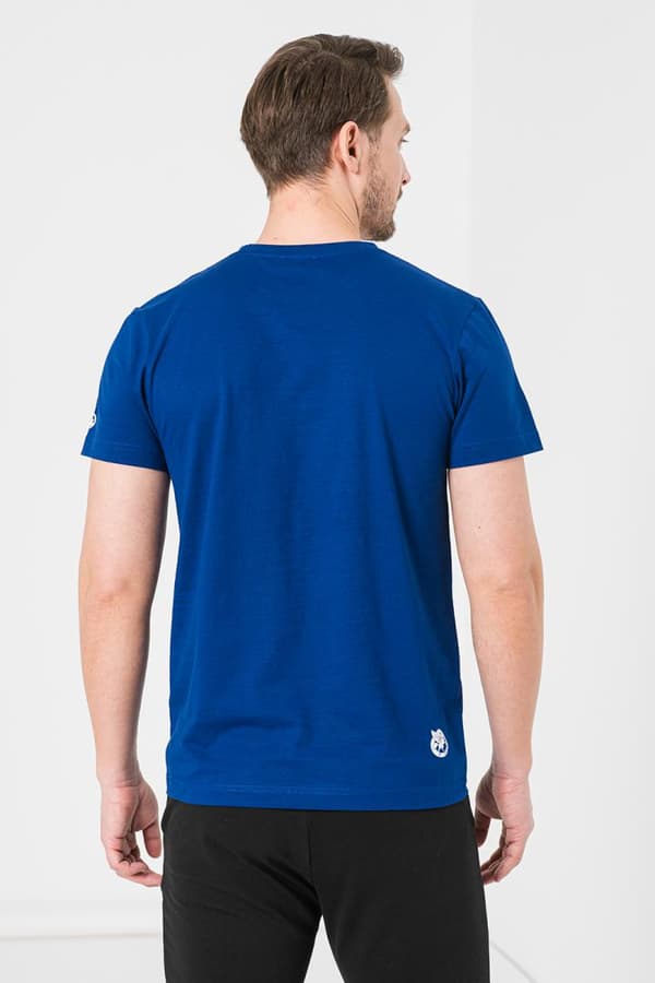 TRICOU  LOGO MULTICOLOR BARBATI   ROYAL