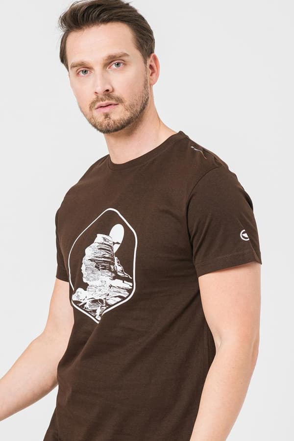 TRICOU CASUAL SFINX BARBATI COFFEE-M