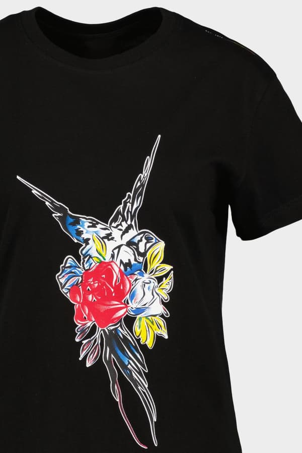 TRICOU PASARE FLORI W