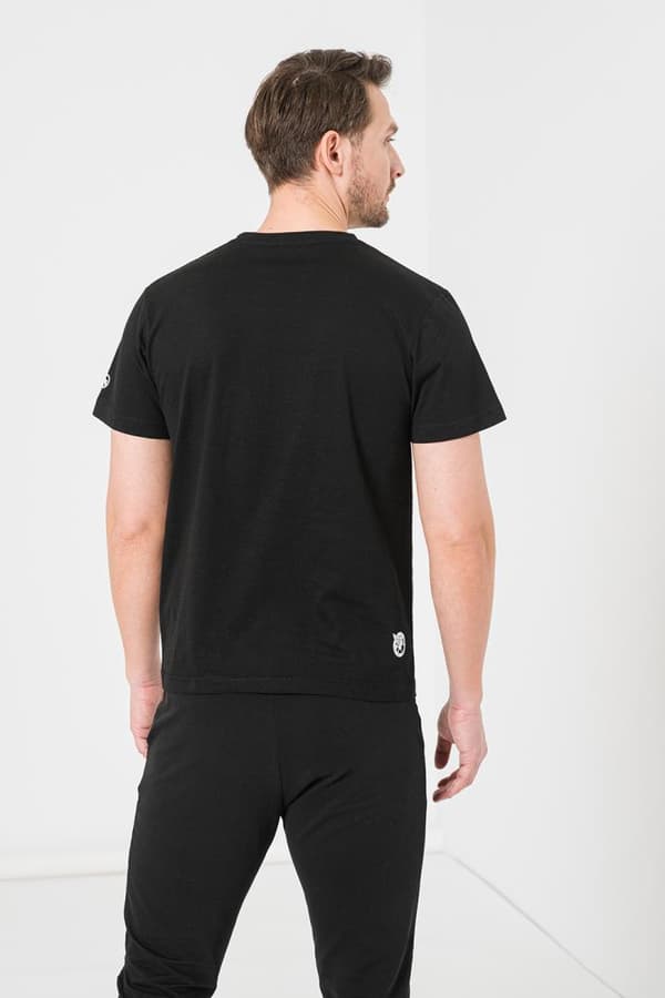 TRICOU CASUAL MOLDOVEANU BARBATI BLACK-S