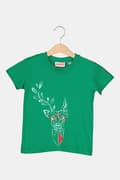 Miniatyrbillede 2 af 3: TRICOU  CERB FAMILIE COPII   K GREEN-4