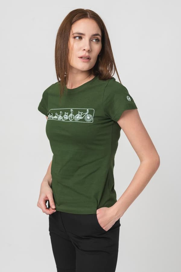 TRICOU  MULTIBIKE PEGAS FEMEI BOTTLE GRE