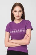 Miniatyrbild 3 av 7: TRICOU MULTIBIKE PEGAS FEMEI PURPLE-M