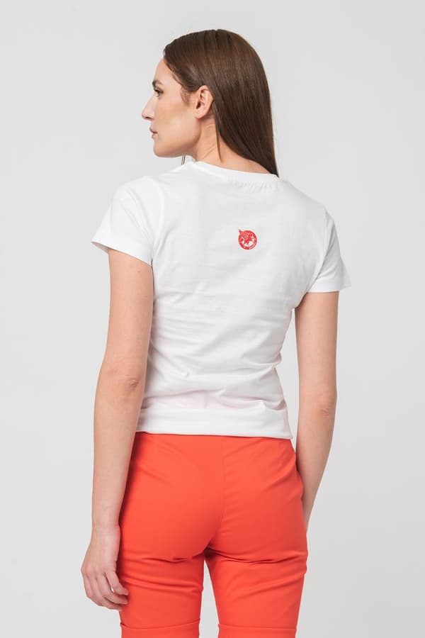 TSHIRT CASUAL F DOAMNA CU... WHITE-S