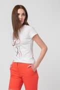 Miniatyrbild 1 av 6: TSHIRT CASUAL F DOAMNA CU... WHITE-S