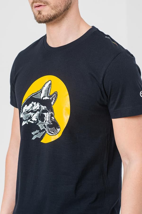 TRICOU CASUAL CIUCAS BARBATI NAVY BLUE-L
