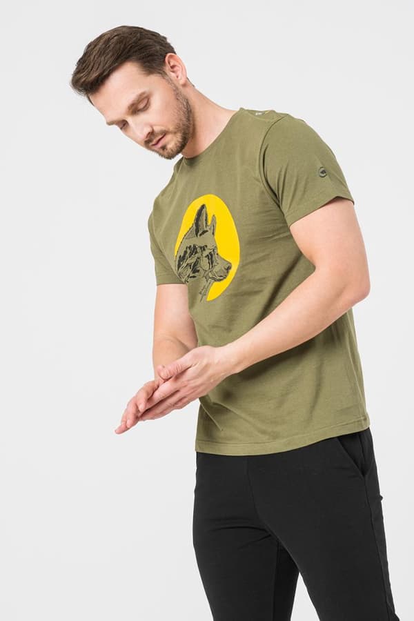 TRICOU CASUAL CIUCAS BARBATI KAKI-XL