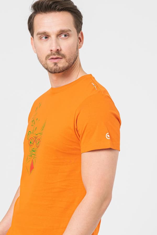 TRICOU  CERB FAMILIE BARBATI ORANGE-L