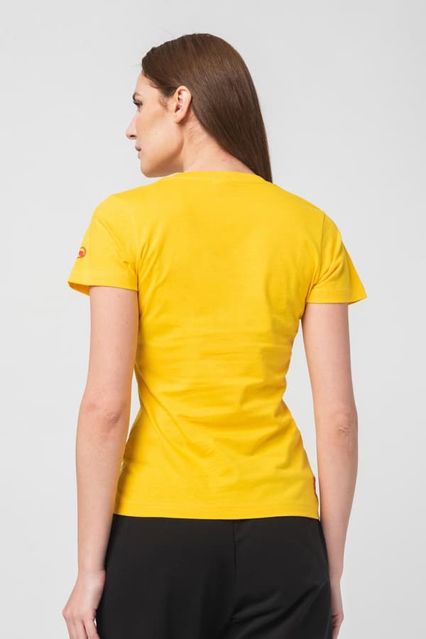 TSHIRT CASUAL F CAL PEGAS YELLOW-M