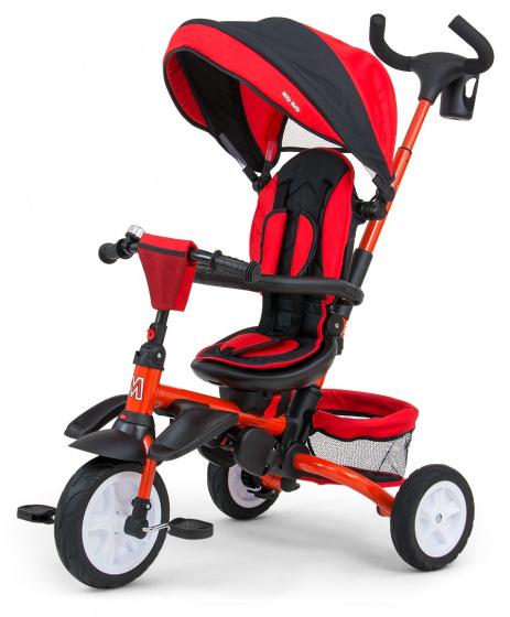 buggy/ Stanleytricycle 109 cm polyester röd/ svart
