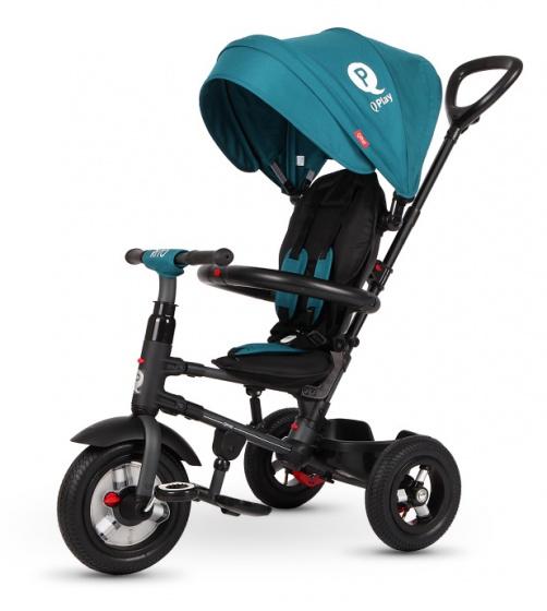 trehjuling Rito Air junior 90 x 49 x 93 cm stålblå