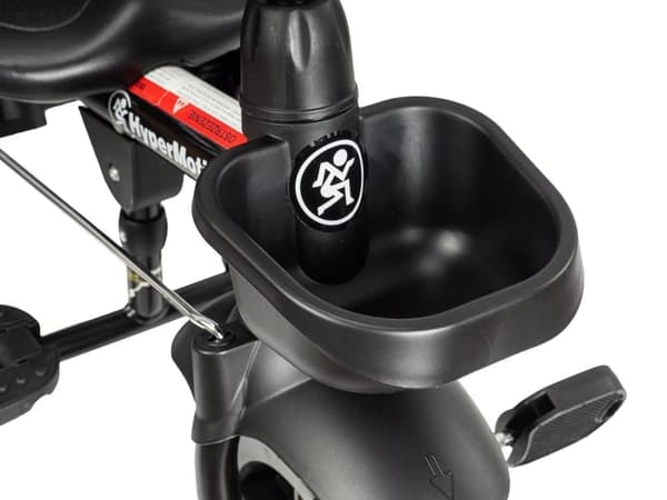 HyperMotion, børns trehjulede cykel med håndtag til forældre TOBI VECTOR, Alder 1-4 år, Vægt op til 20 kg, For evigt oppustede hjul,