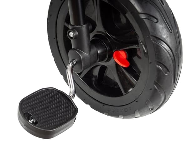 HyperMotion, børns trehjulede cykel med håndtag til forældre TOBI VECTOR, Alder 1-4 år, Vægt op til 20 kg, For evigt oppustede hjul,