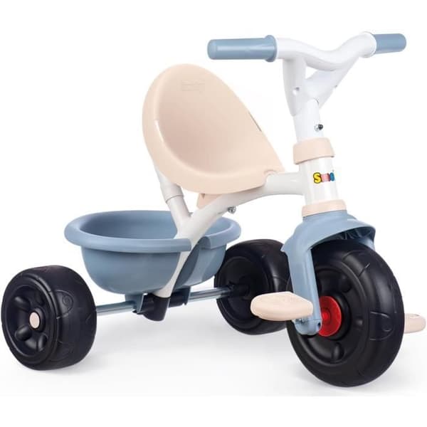 Smoby -trehjulingens evolutiva barn är roliga - metallstruktur - blå