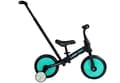 Miniatyrbillede 5 af 7: Trehjulet balancecykel med pedaler 3i1 sort og mint