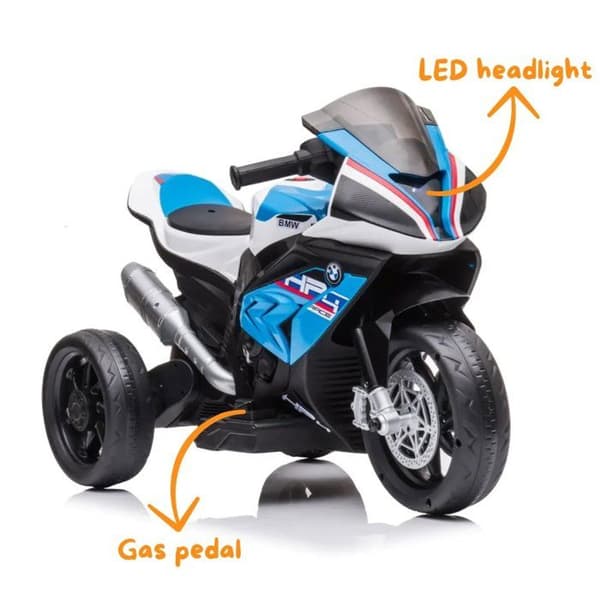 Barnens BMW HP4 Eltrike - 6V - 2 till 5 år - Blå