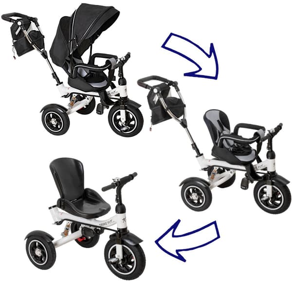 Trike Fix V3 kolmipyörä, musta