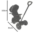 Miniatyrbillede 6 af 10: TRIKE FIX Elite trehjulet cykel, sort