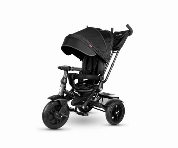 Qplay Trehjuling Premium Svart