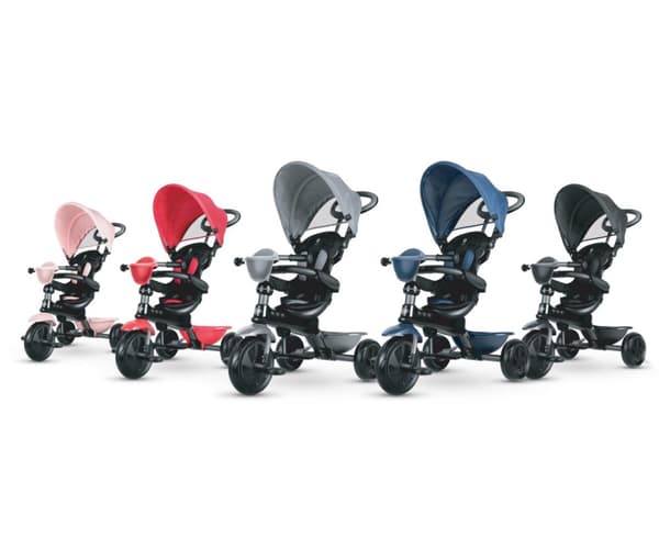 Qplay Trehjuling Cozy Black