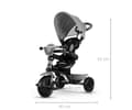 Miniatyrbillede 3 af 10: Qplay Trehjulet cykel Cozy Grey