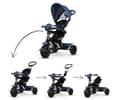 Miniatyrbillede 10 af 10: Qplay Trehjulet cykel Cozy Blue