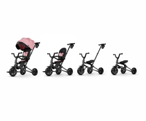 Qplay trehjulet cykel Nova Niello Pink
