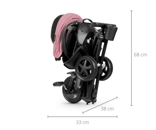 Qplay trehjulet cykel Nova Niello Pink