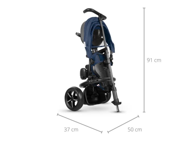 Qplay Rito Star Blue Trehjuling