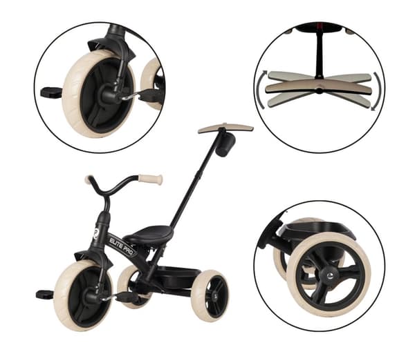Qplay Tricycle Elite Pro Sort