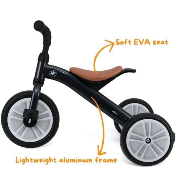 Trehjuling för barn - BMW-cykel - EVA-hjul - 3 till 6 år - Grå