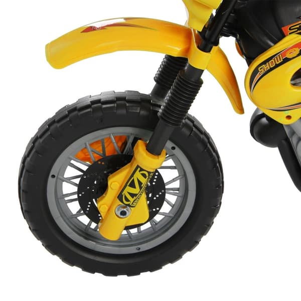 Rootz Electric Motocross for Kids - Mini Motorcykel - Ride -On Bike - Safe Riding - 102 x 53 x 66 cm - Yellow & Black
