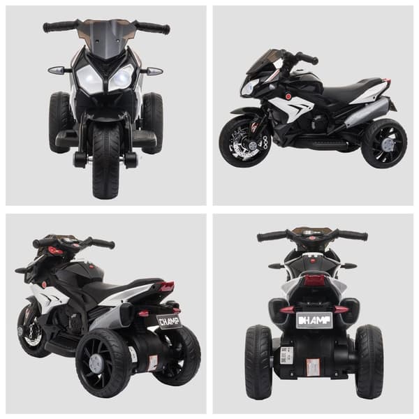 Rootz Electric Motorcycle for Kids - Ride -On -lelu - Child's Trike - Stability & Fun - 86 cm x 42 cm x 52 cm