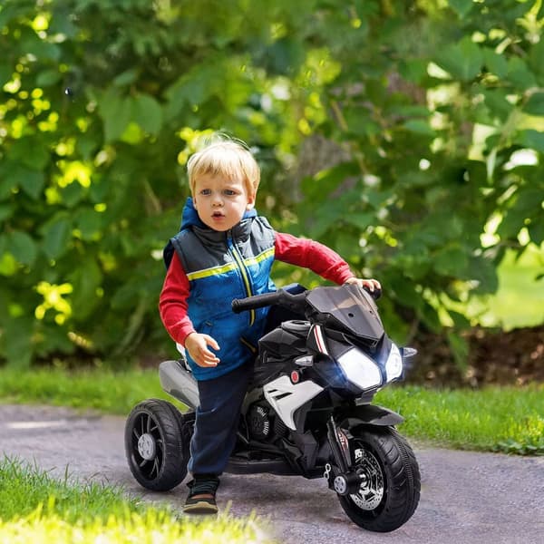 Rootz Electric Motorcykel til børn - Ride -on Toy - Child's Trike - Stability & Fun - 86 cm x 42 cm x 52 cm