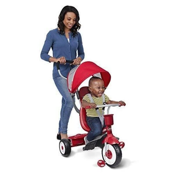 Trehjuling - Radio Flyer - Röd - Att montera själv - 18 månader till 4 år - Max 25 kg