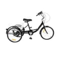 Miniatyrbild 1 av 4: Trehjulig cykel, 8-växlad växellåda, stor korg,svart